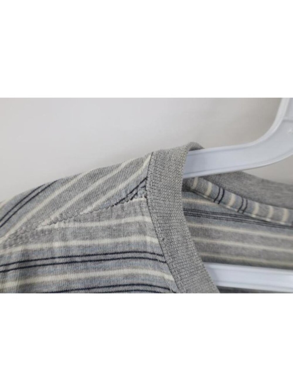 Vtg 90s Streetwear Mens XL Distressed Striped Color Block Short Sleeve T-Shirt - Picture 8 of 14
